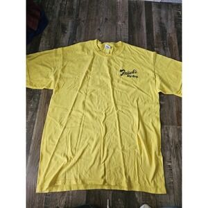 Frischs Big Boy T-shirt Cruisin '08 Size Large L RARE Tee employee yellow burger